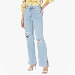 SANCTUARY Flashback High Waist Wide Leg Jeans
